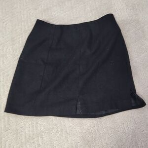 Mini skirt black